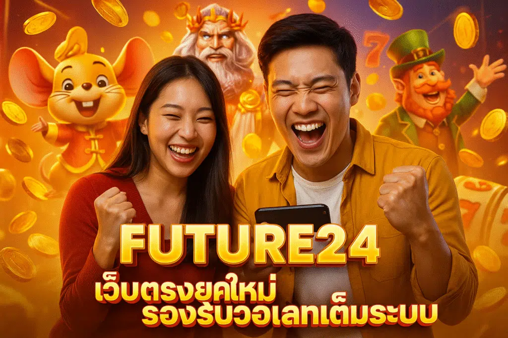 FUTURE24 เว็บตรงยุคใหม่ รองรับวอเลทเต็มระบบ