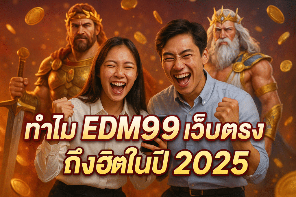 ทำไม EDM99 เว็บตรงถึงฮิตในปี 2025