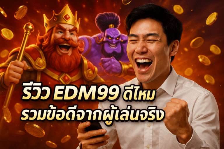 รีวิว EDM99 ดีไหม รวมข้อดีจากผู้เล่นจริง