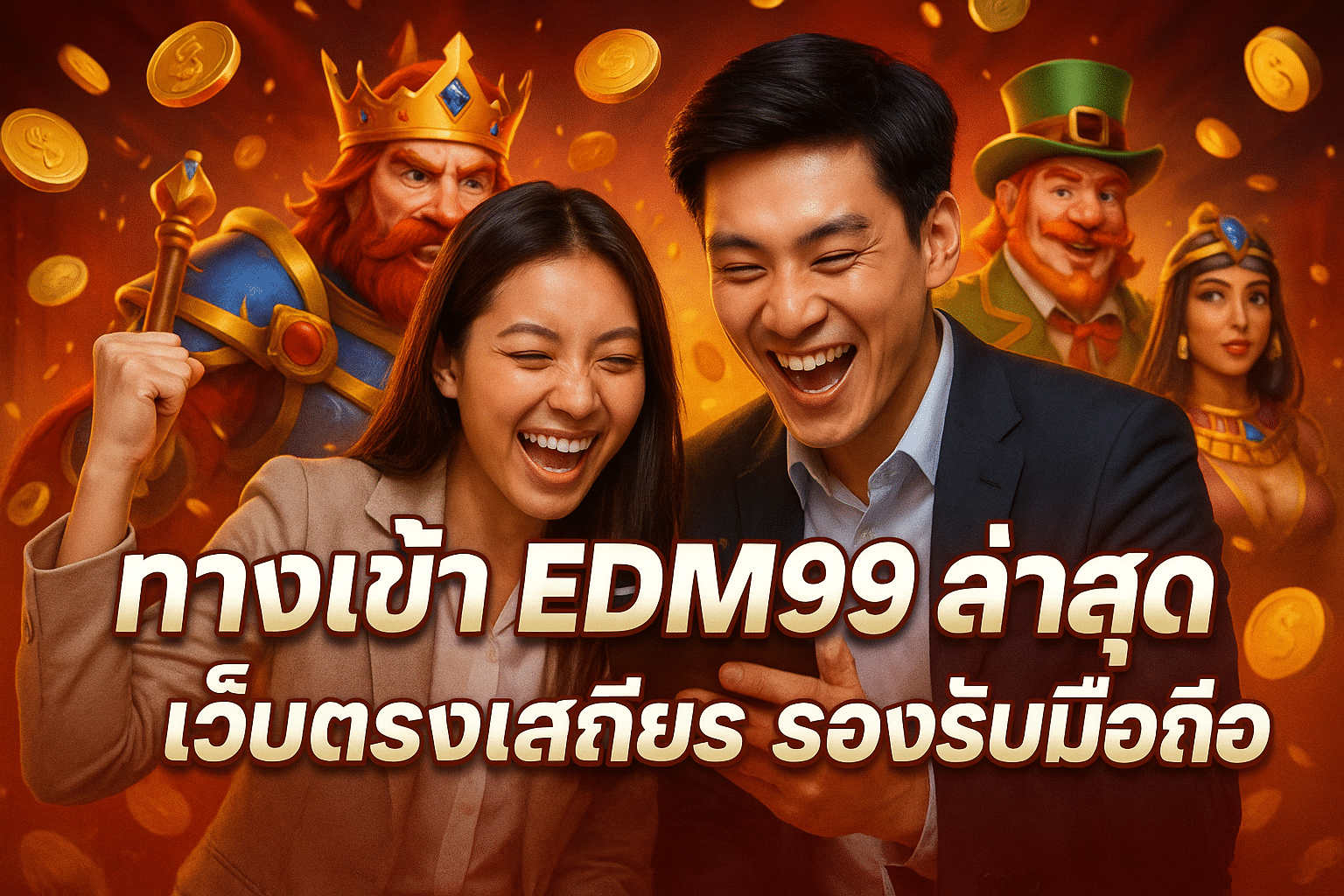 ทางเข้า EDM99 ล่าสุด เว็บตรงเสถียร รองรับมือถือ