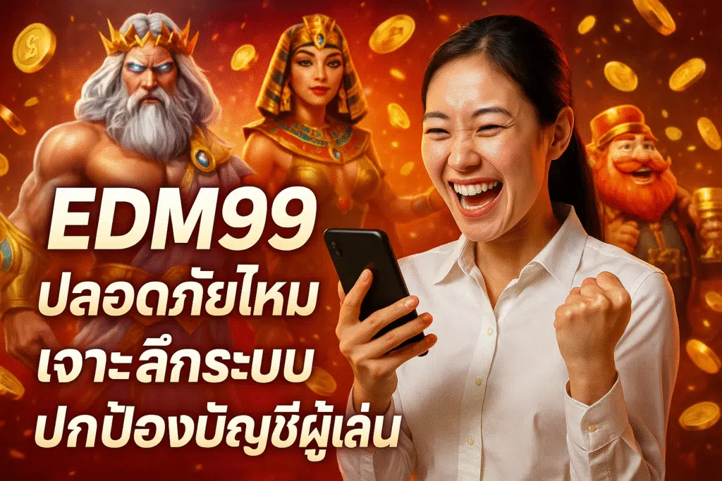 EDM99 ปลอดภัยไหม เจาะลึกระบบปกป้องบัญชีผู้เล่น